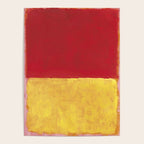 Rothko Red Yellow Untitled Poster Gallery Image 4