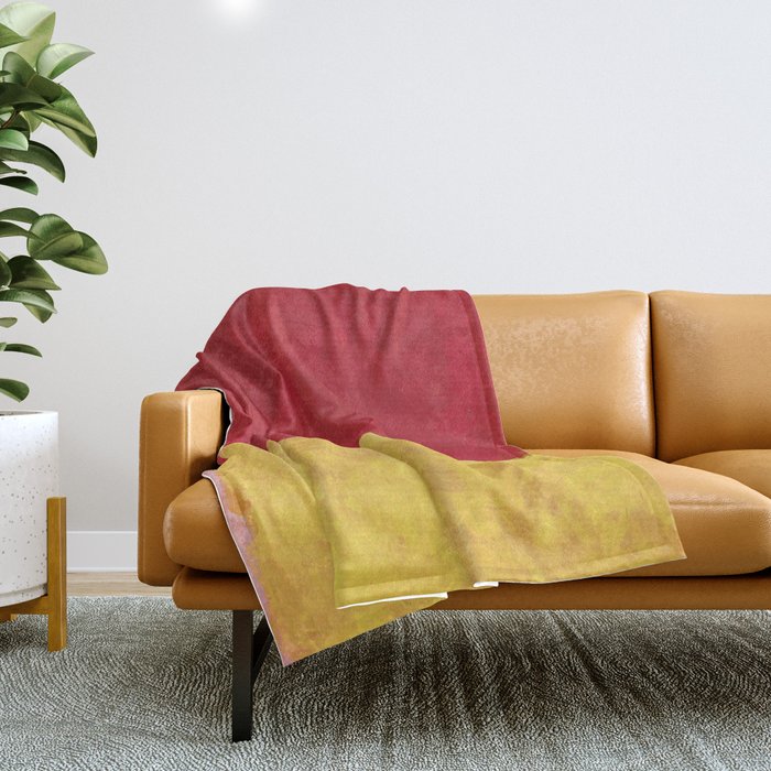 Rothko Red Yellow Untitled Throw Blanket Gallery Image 1