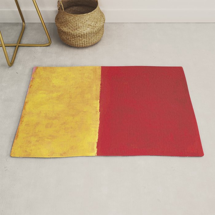 Rothko Red Yellow Untitled Rug Gallery Image 1