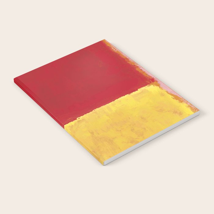 Rothko Red Yellow Untitled Notebook Gallery Image 1