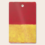 Rothko Red Yellow Untitled Cutting Board Gallery Image 1