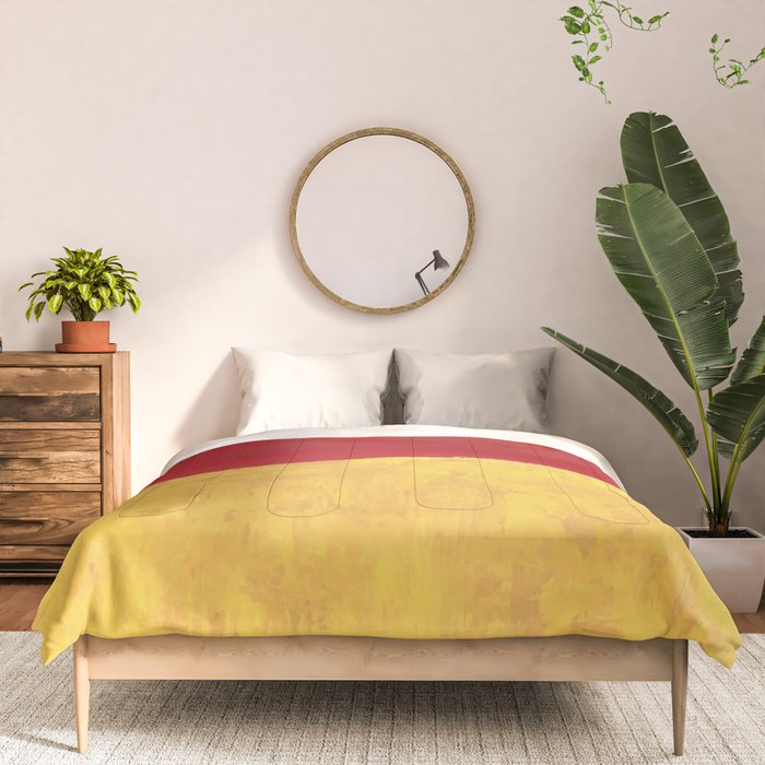 Rothko Red Yellow Untitled Comforter Gallery Image 3