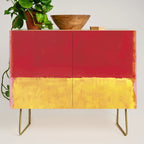 Rothko Red Yellow Untitled Credenza Gallery Image 1