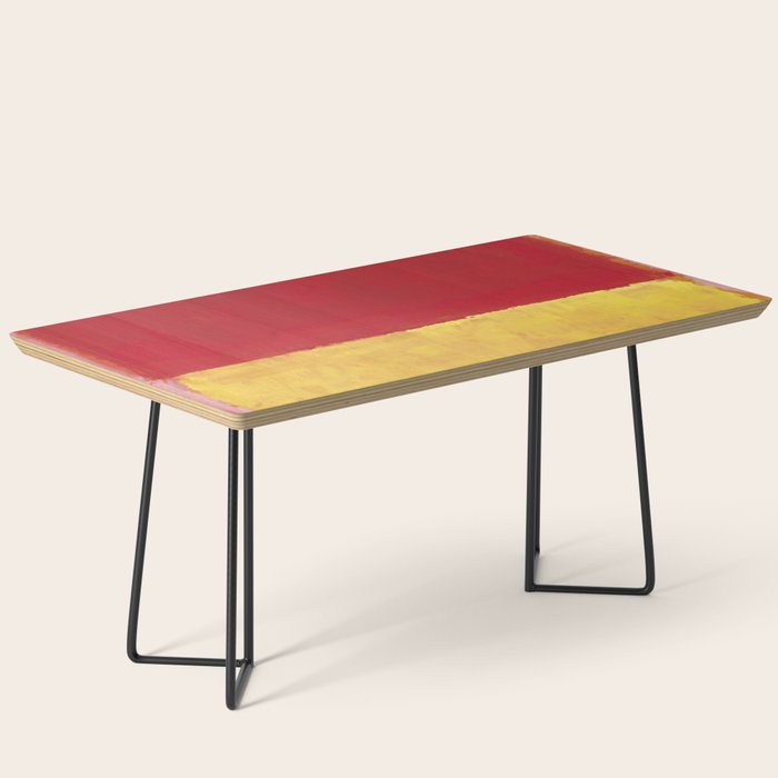 Rothko Red Yellow Untitled Coffee Table Gallery Image 1