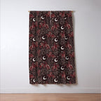 Cowboys and Cacti - manzanita brown Window Curtain Gallery Image 3
