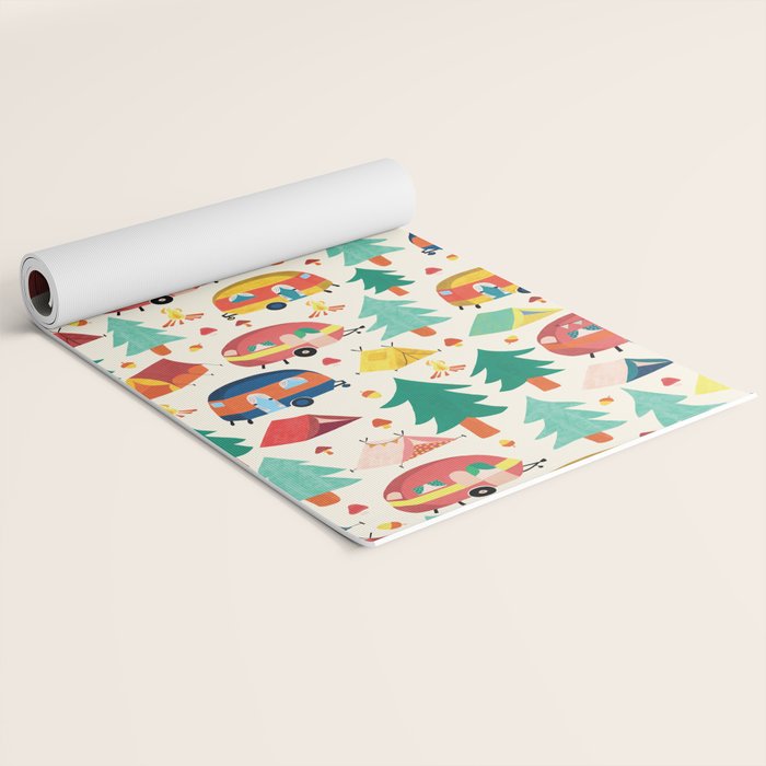 Let's go camping! Yoga Mat Gallery Image 2