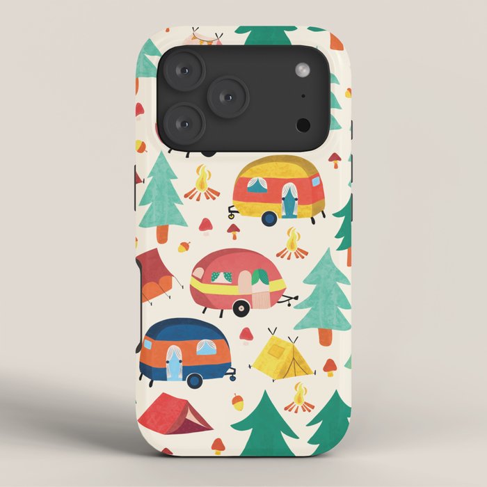 Let's go camping! iPhone Case Gallery Image 3