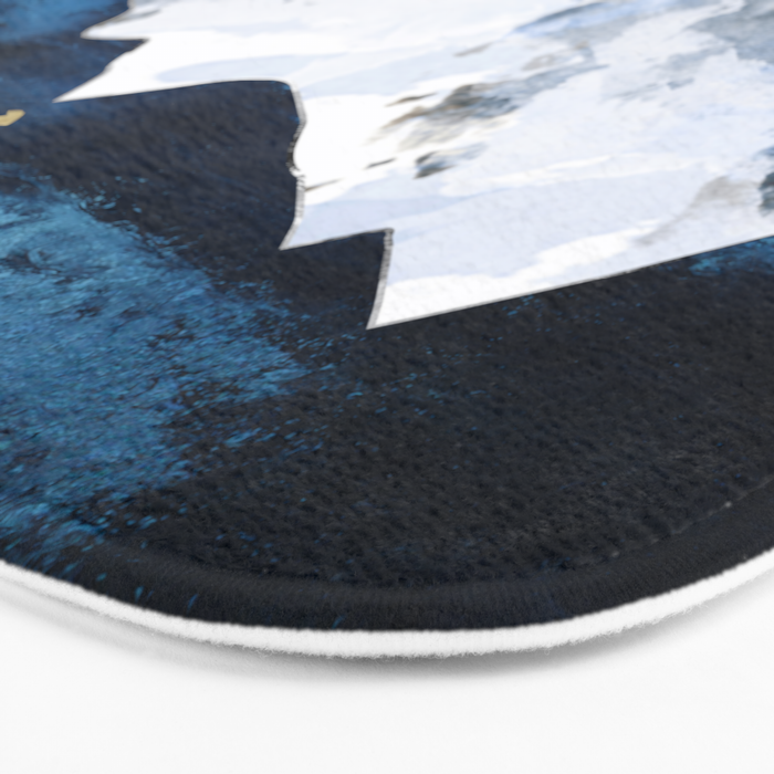 Moonlit Snow Bath Mat Gallery Image 3