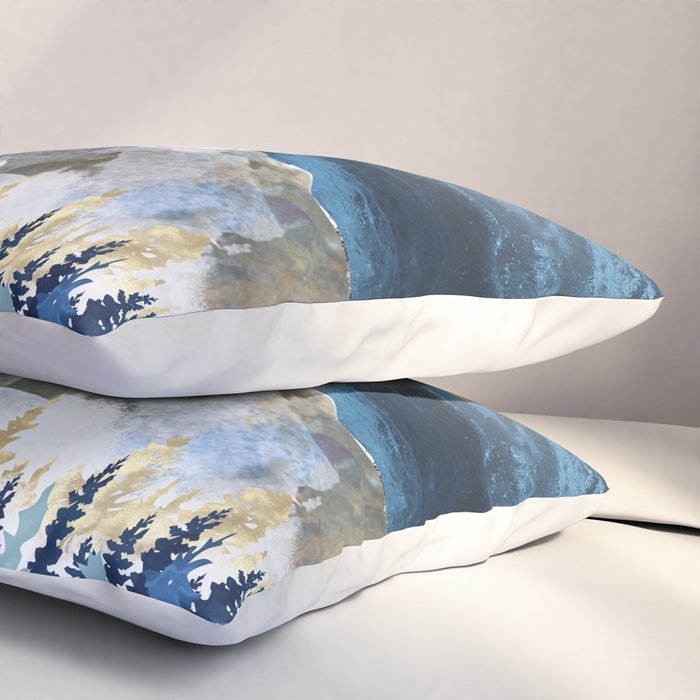 Moonlit Snow Pillow Sham Gallery Image 3