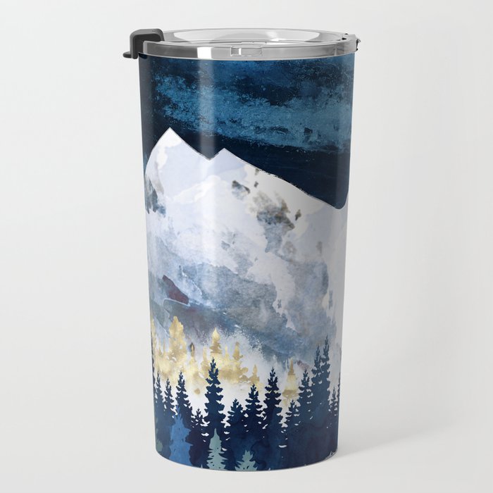 Moonlit Snow Travel Mug Gallery Image 3