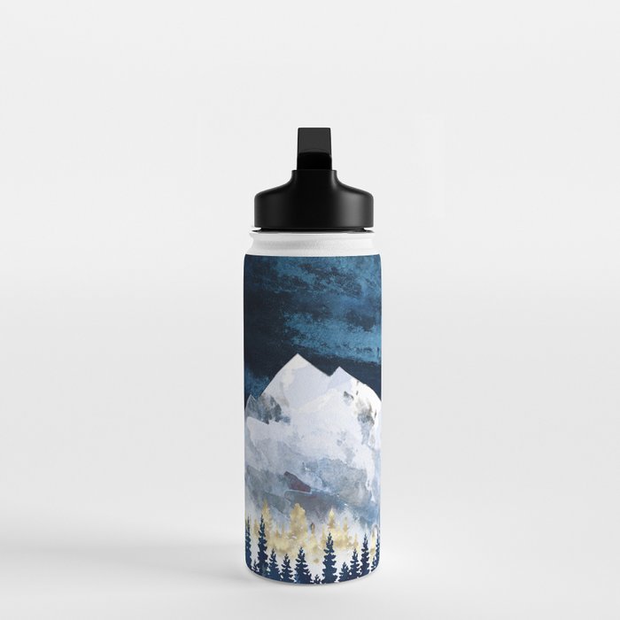 Moonlit Snow Water Bottle Gallery Image 3
