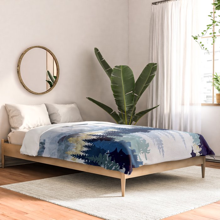 Moonlit Snow Comforter Gallery Image 2