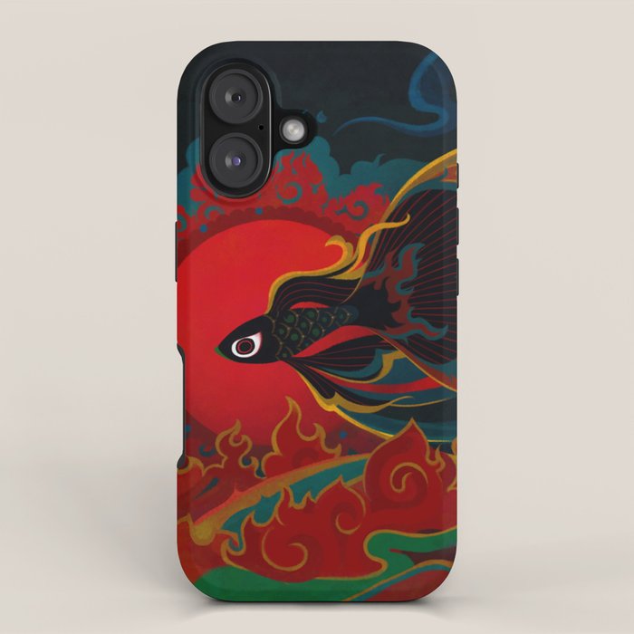 Fire fish iPhone Case Gallery Image 1
