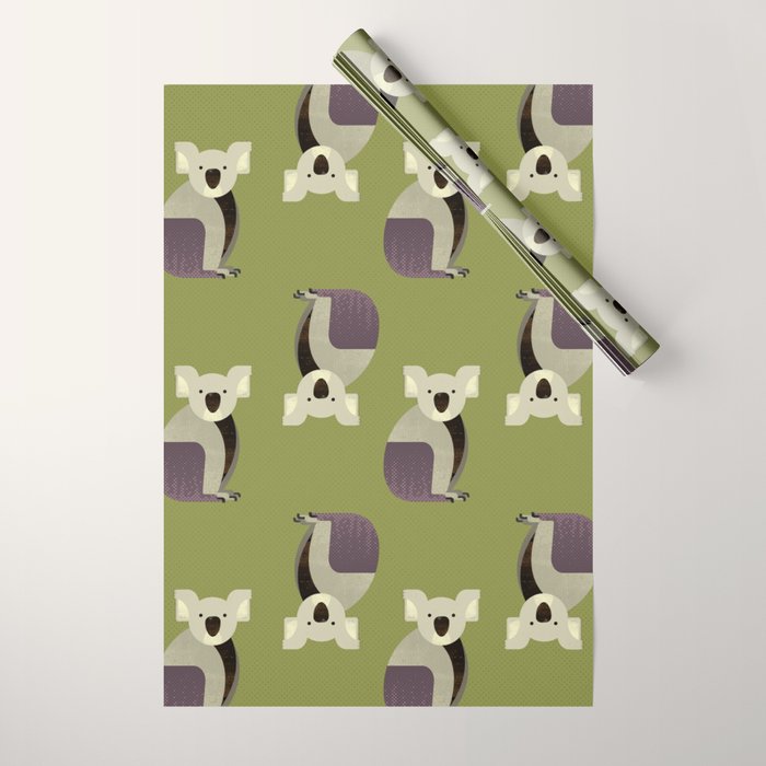 Whimsy Koala Wrapping Paper Gallery Image 1
