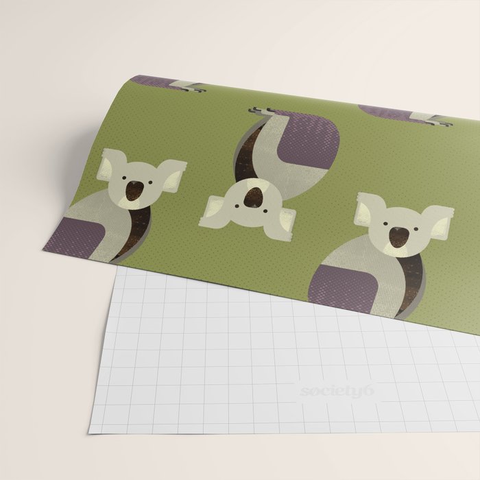 Whimsy Koala Wrapping Paper Gallery Image 2