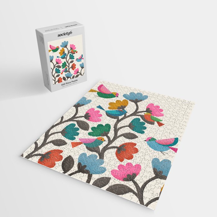 Birds & Blossoms Jigsaw Puzzle Gallery Image 2