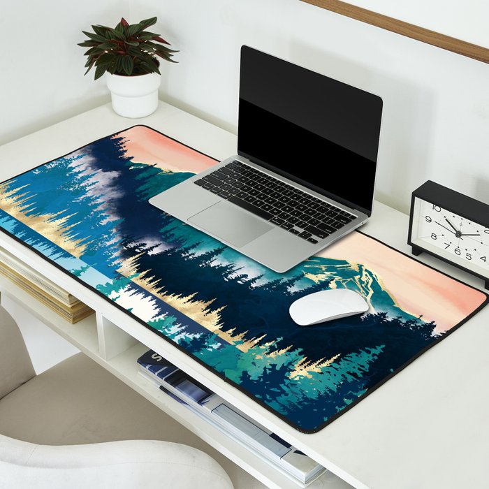 Lake Mist Desk Mat Gallery Image 2