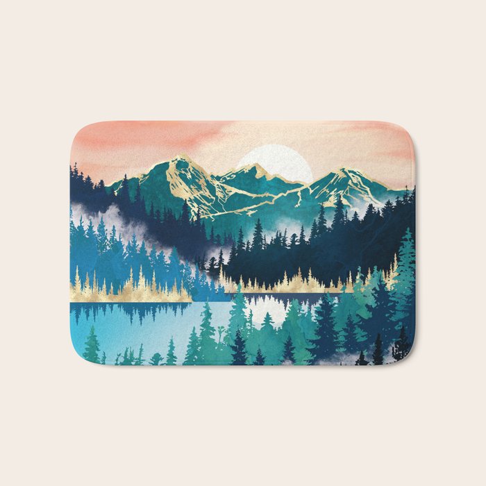 Lake Mist Bath Mat Gallery Image 1