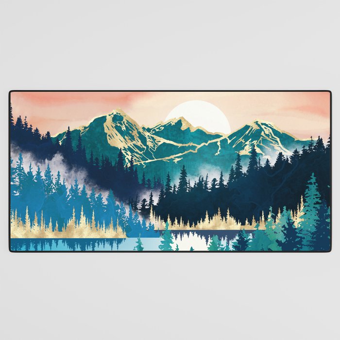 Lake Mist Desk Mat Gallery Image 3