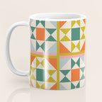 Playful patchwork pattern Coffee Mug Gallery Image 3