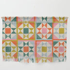 Playful patchwork pattern Wall Hanging Gallery Image 1