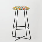 Playful patchwork pattern Stool Gallery Image 1