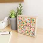 Playful patchwork pattern Mini Art Print Gallery Image 2