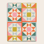 Playful patchwork pattern Notebook Gallery Image 4