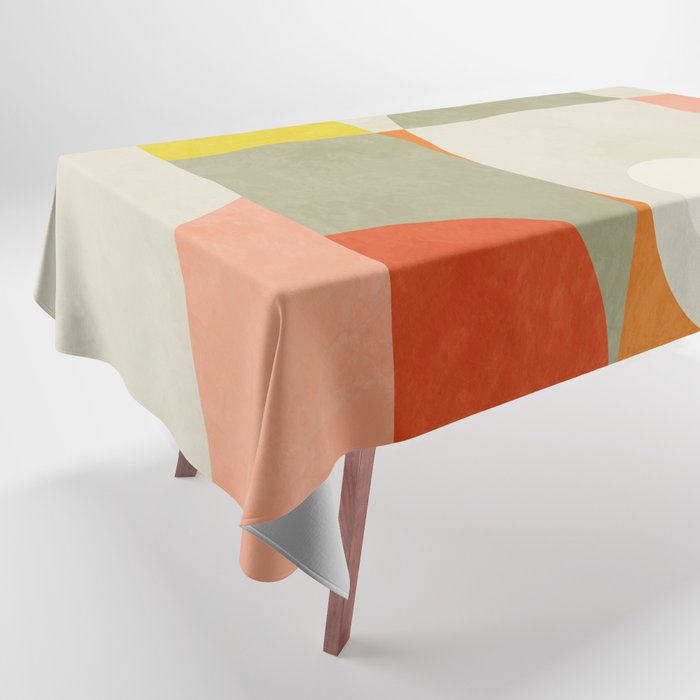 abstraction mid mod Tablecloth Gallery Image 1