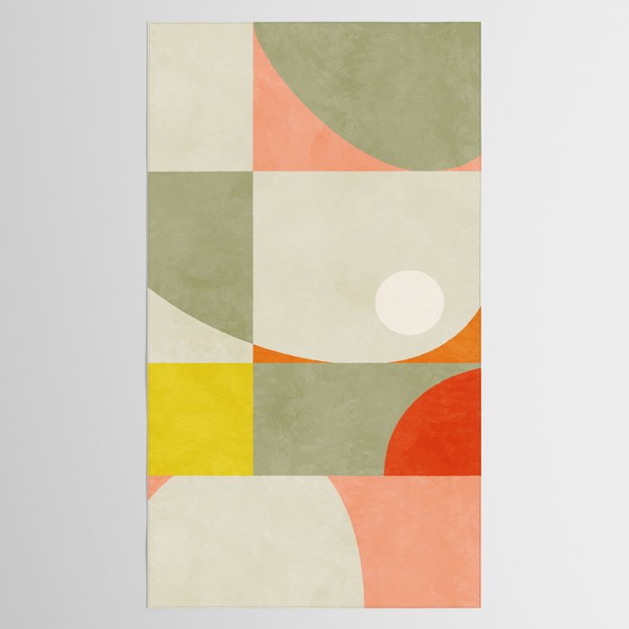 abstraction mid mod Tablecloth Gallery Image 2