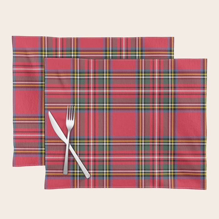 Red Tartan Placemat Gallery Image 1