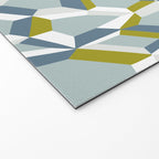 City life connections blue teal Welcome Mat Gallery Image 2