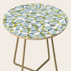 City life connections blue teal Side Table Gallery Image 2