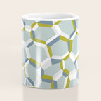 City life connections blue teal Coffee Mug Gallery Image 4