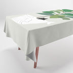 Cat and Plant 73: I got a Whale! Tablecloth Gallery Image 1