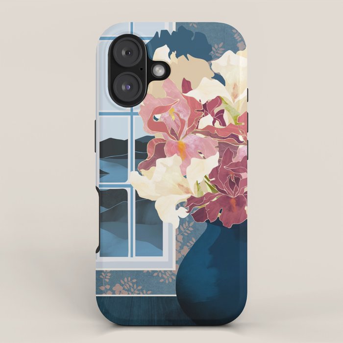Cottage Iris View iPhone Case Gallery Image 1