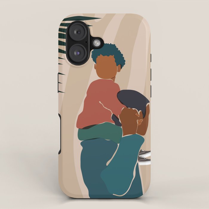 Black Dads Matter iPhone Case Gallery Image 1