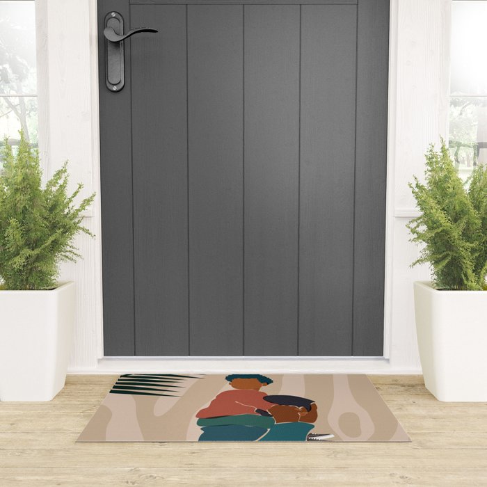 Black Dads Matter Welcome Mat Gallery Image 3
