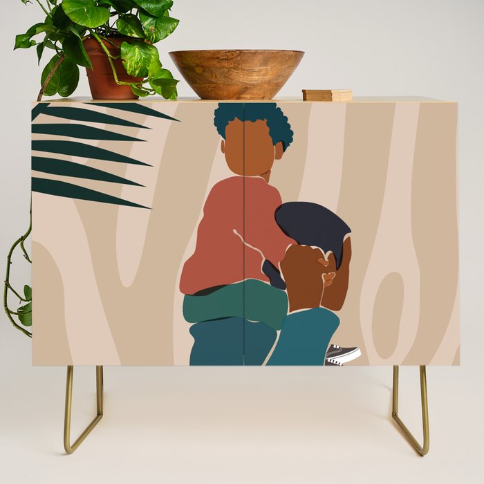 Black Dads Matter Credenza Gallery Image 1