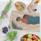 Black Dads Matter Cutting Board Gallery Image 2