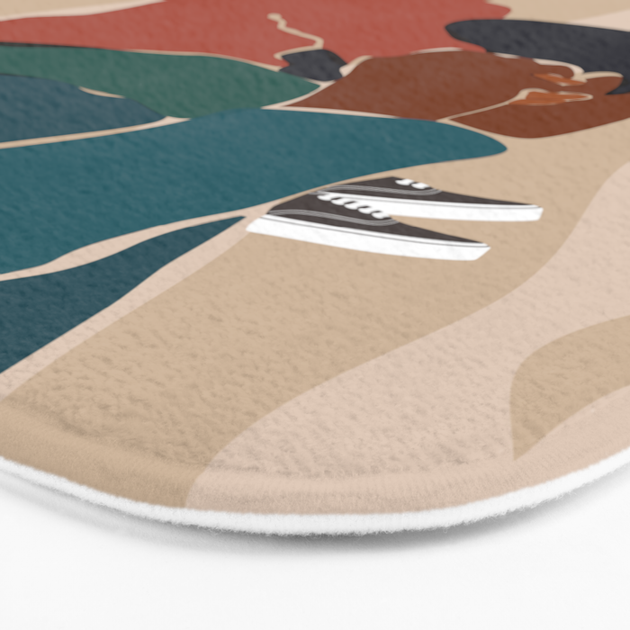 Black Dads Matter Bath Mat Gallery Image 3