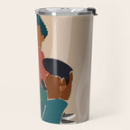 Black Dads Matter Travel Mug Gallery Image 2