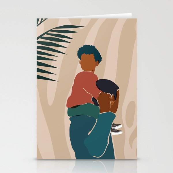 Black Dads Matter Stationery Card Gallery Image 2