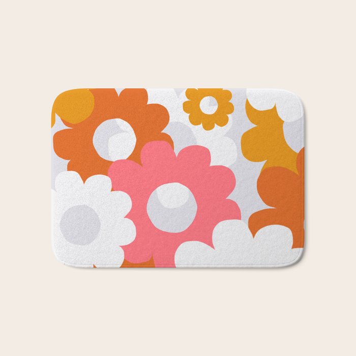 flower power, 1960 Bath Mat Gallery Image 1