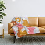 flower power, 1960 Throw Blanket Gallery Image 1