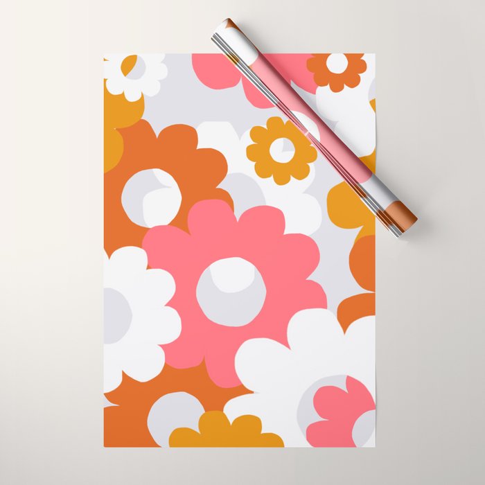 flower power, 1960 Wrapping Paper Gallery Image 1
