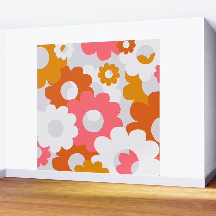 flower power, 1960 Wall Mural Gallery Image 2