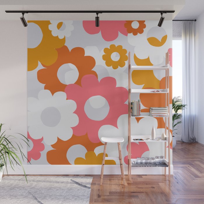 flower power, 1960 Wall Mural Gallery Image 1