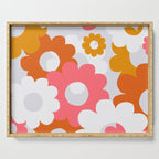 flower power, 1960 Serving Tray Gallery Image 1