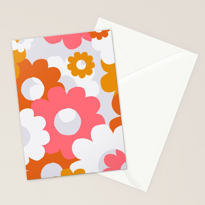 flower power, 1960 Stationery Card Gallery Image 2